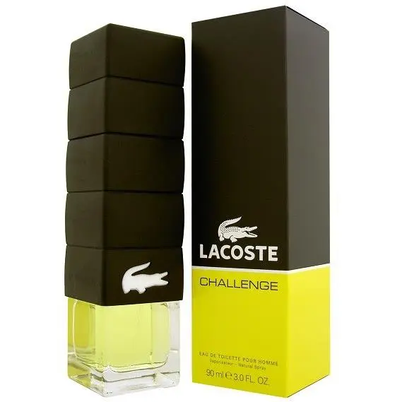 Challenge  3.0 oz / 90 ml Eau de Toilette Edt Men Cologne Spray by Lacoste