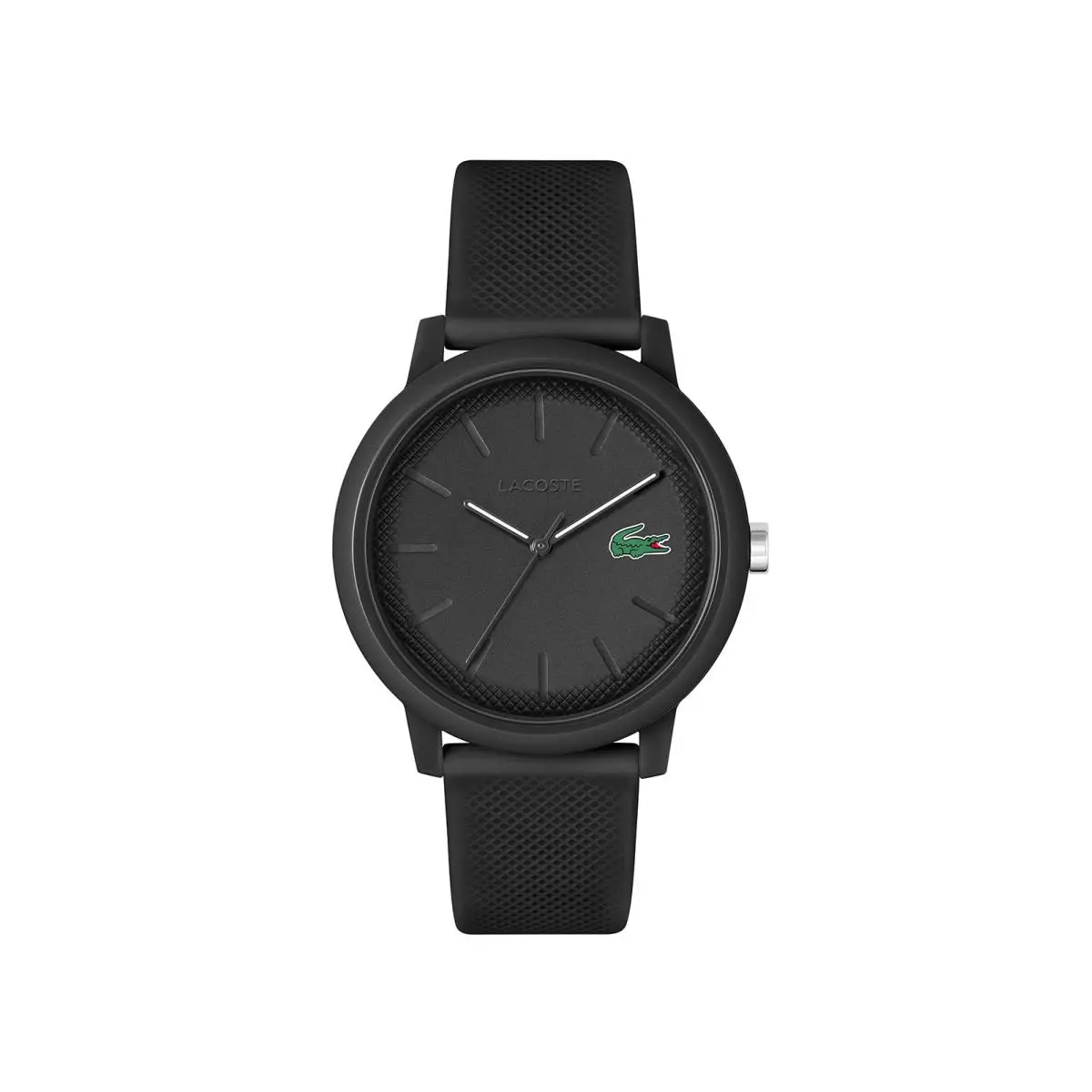 12.12 Men’s Quartz Watch – Sporty Fashion Timepiece with 42MM Black by Lacoste