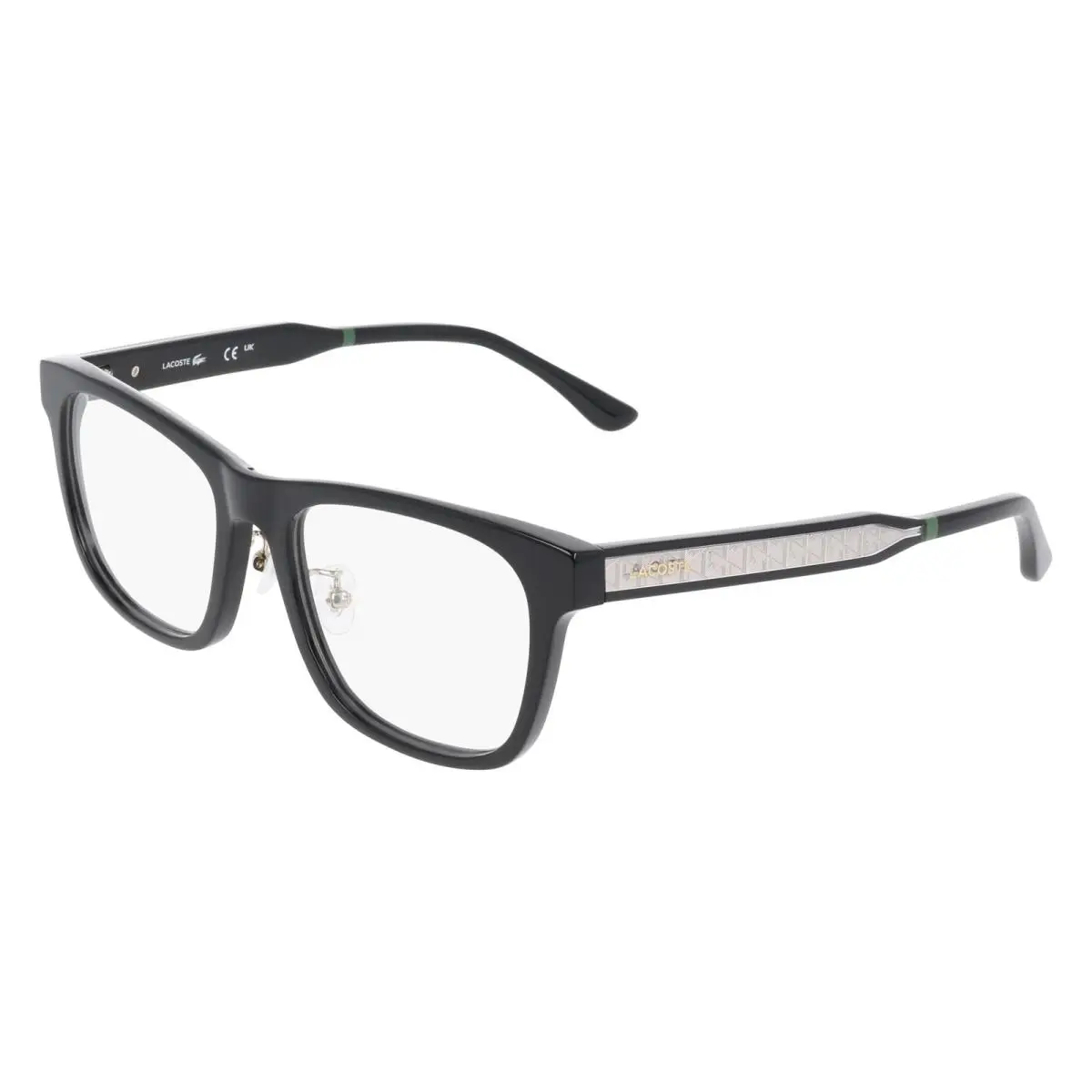 L 2994 LB N Black 001 Size 52 Eyeglasses by Lacoste