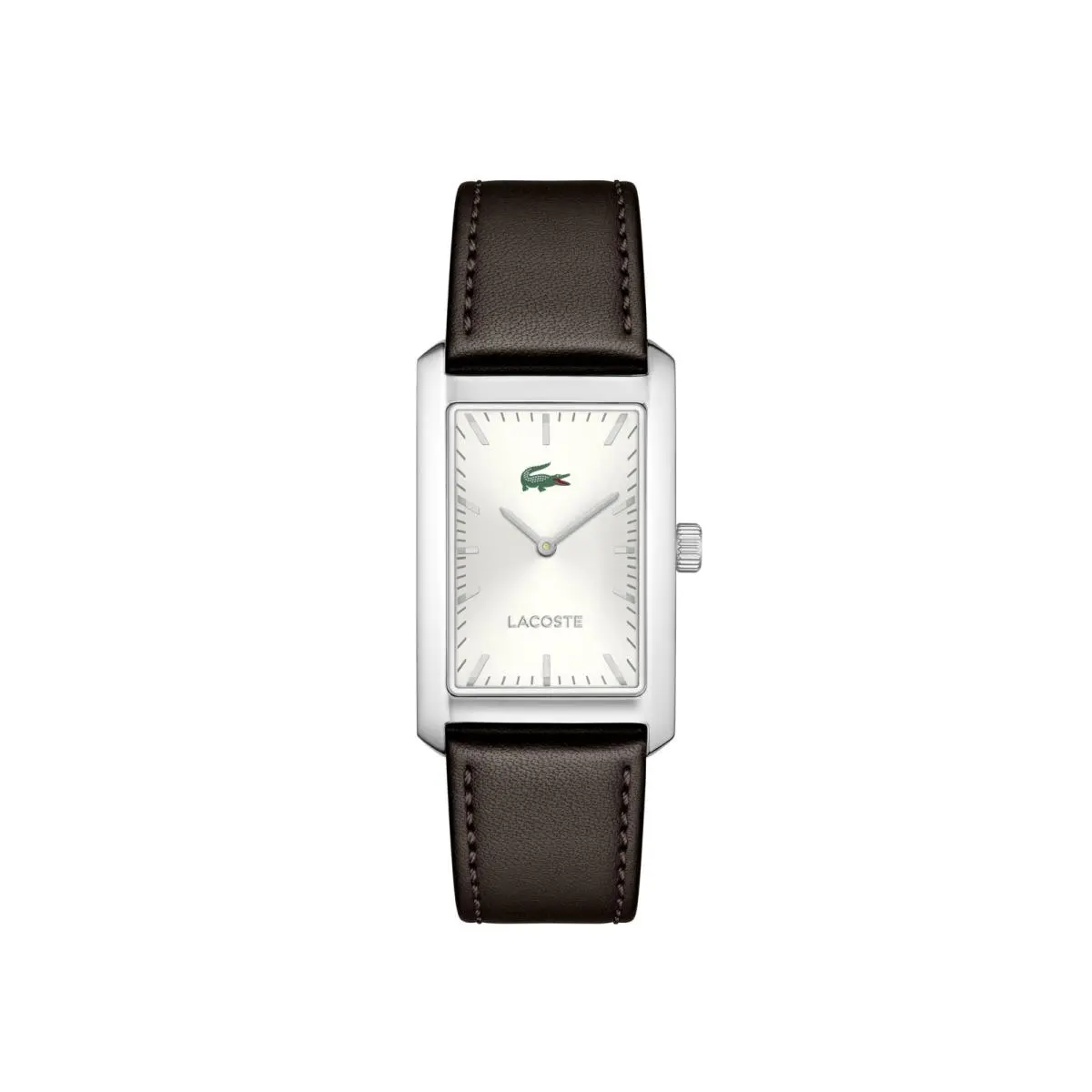 Lacoste Men`s Santiago Quartz Leather Strap Watch 26mm Brown