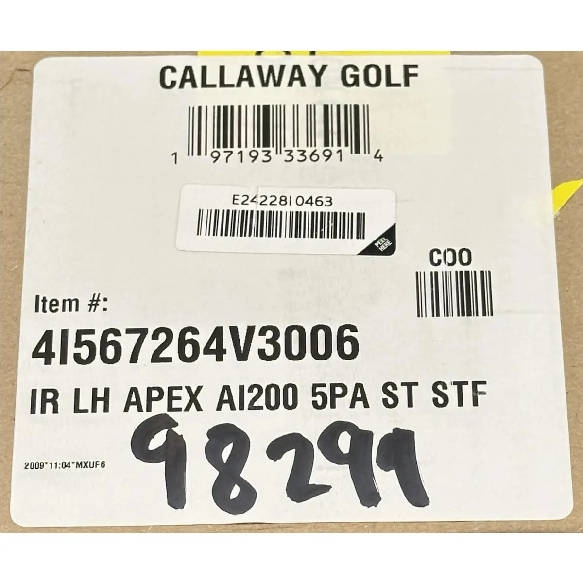 Callaway  - Apex Ai200 - Apex - Chrome 5