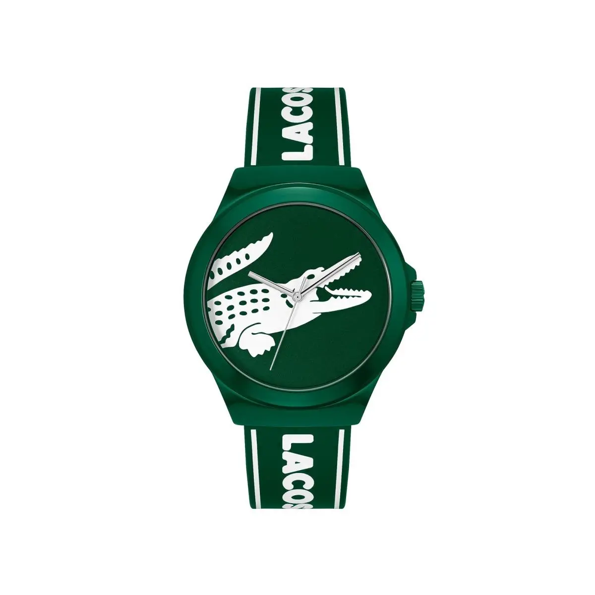 Neocroc Men`s Quartz Watch - Multicolor Statement Green White by Lacoste