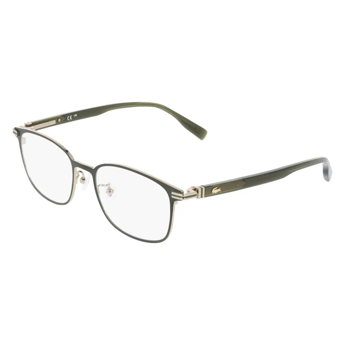 L 2530 LB N Satin Olive 320 Size 52 Eyeglasses by Lacoste