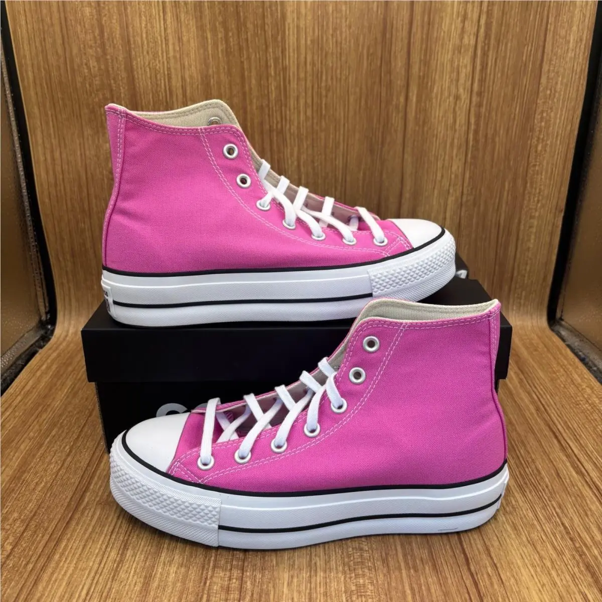 Converse shoes - Converse Chuck Taylor All Star Lift - Pink 0