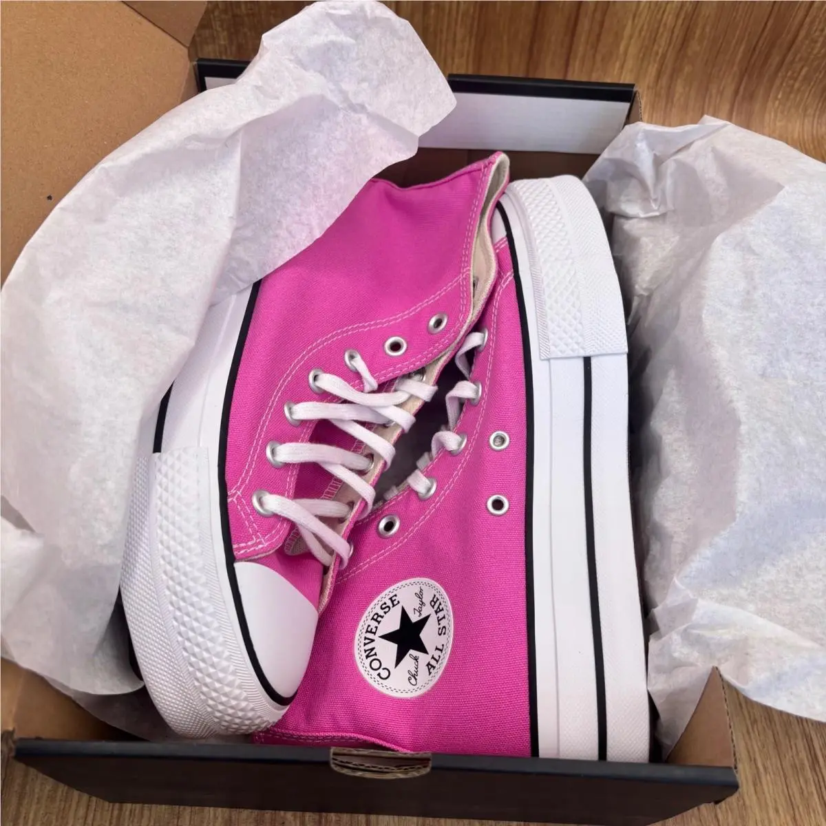 Converse shoes - Converse Chuck Taylor All Star Lift - Pink 4