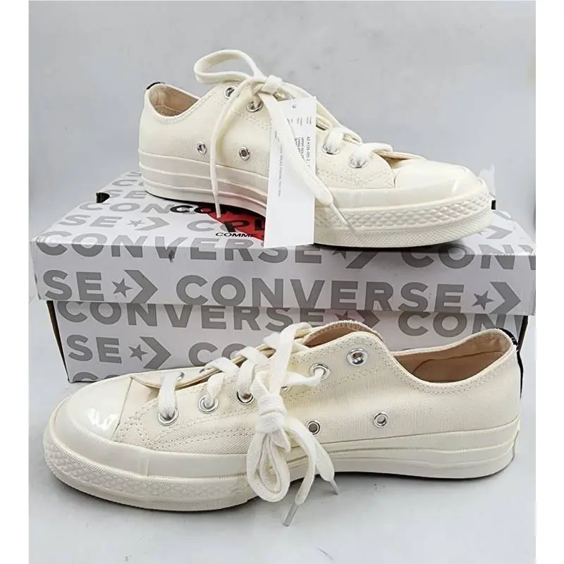 Converse shoes - Milk/Red/Black 4