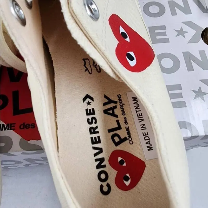 Converse shoes - Milk/Red/Black 6
