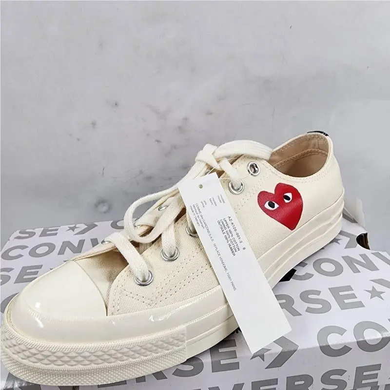 Converse shoes - Milk/Red/Black 15