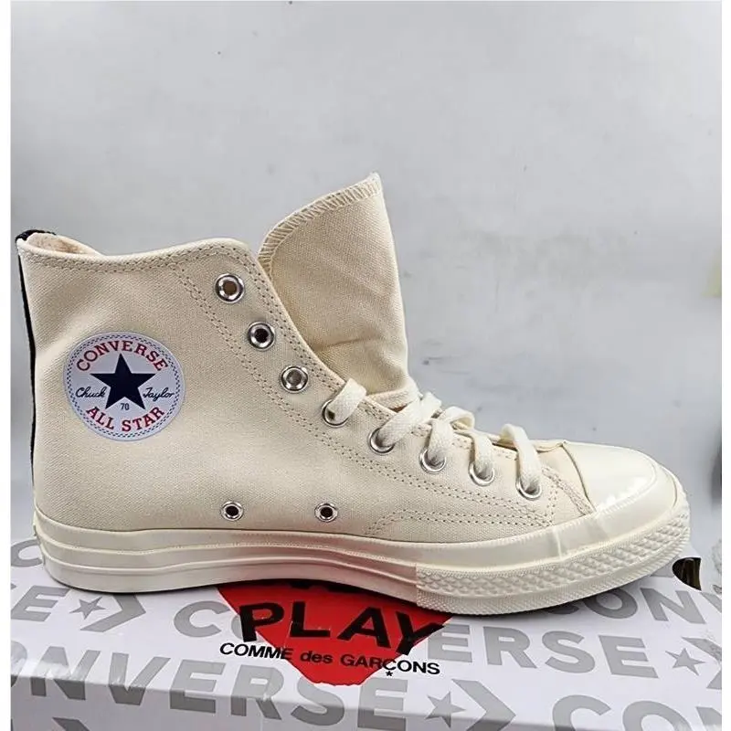 Converse shoes - Milk/Red/Black 10