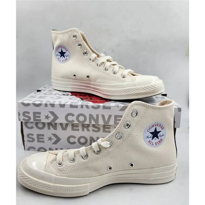 Converse shoes - Milk/Red/Black 4