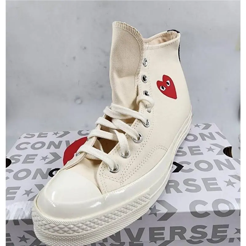 Converse shoes - Milk/Red/Black 13