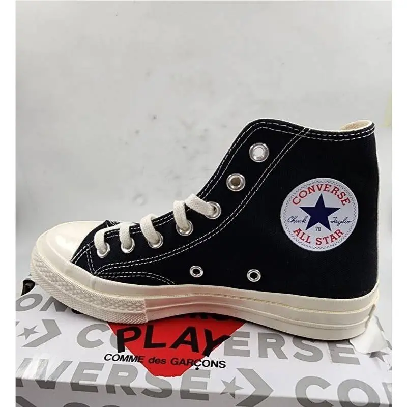 Converse shoes - Black/White/Red 10