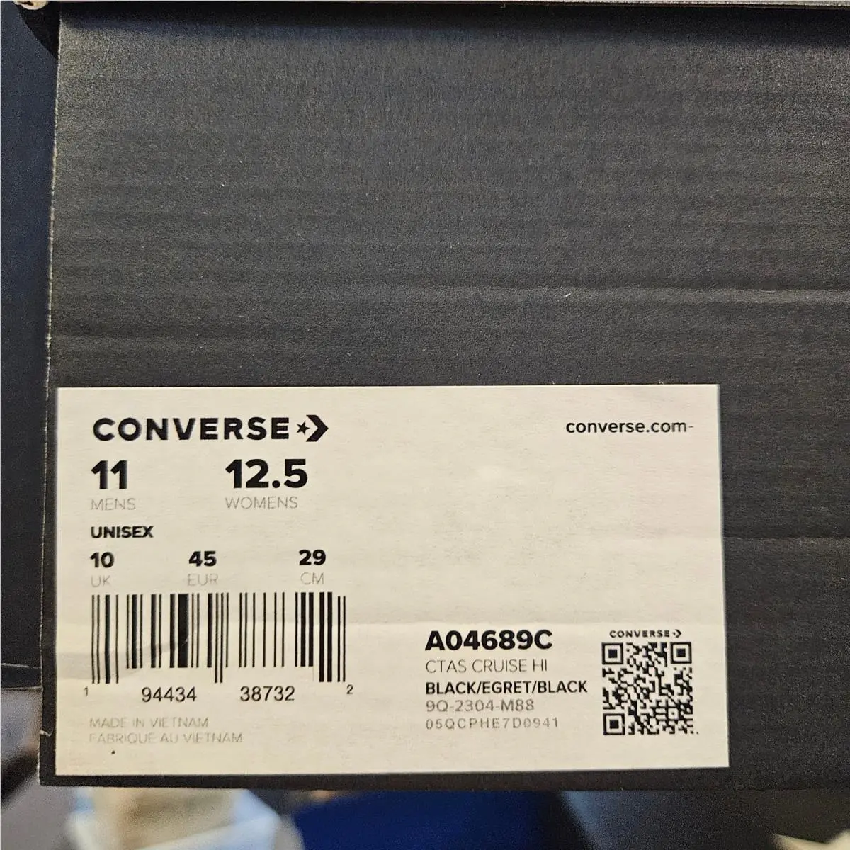 Converse shoes - Black 7