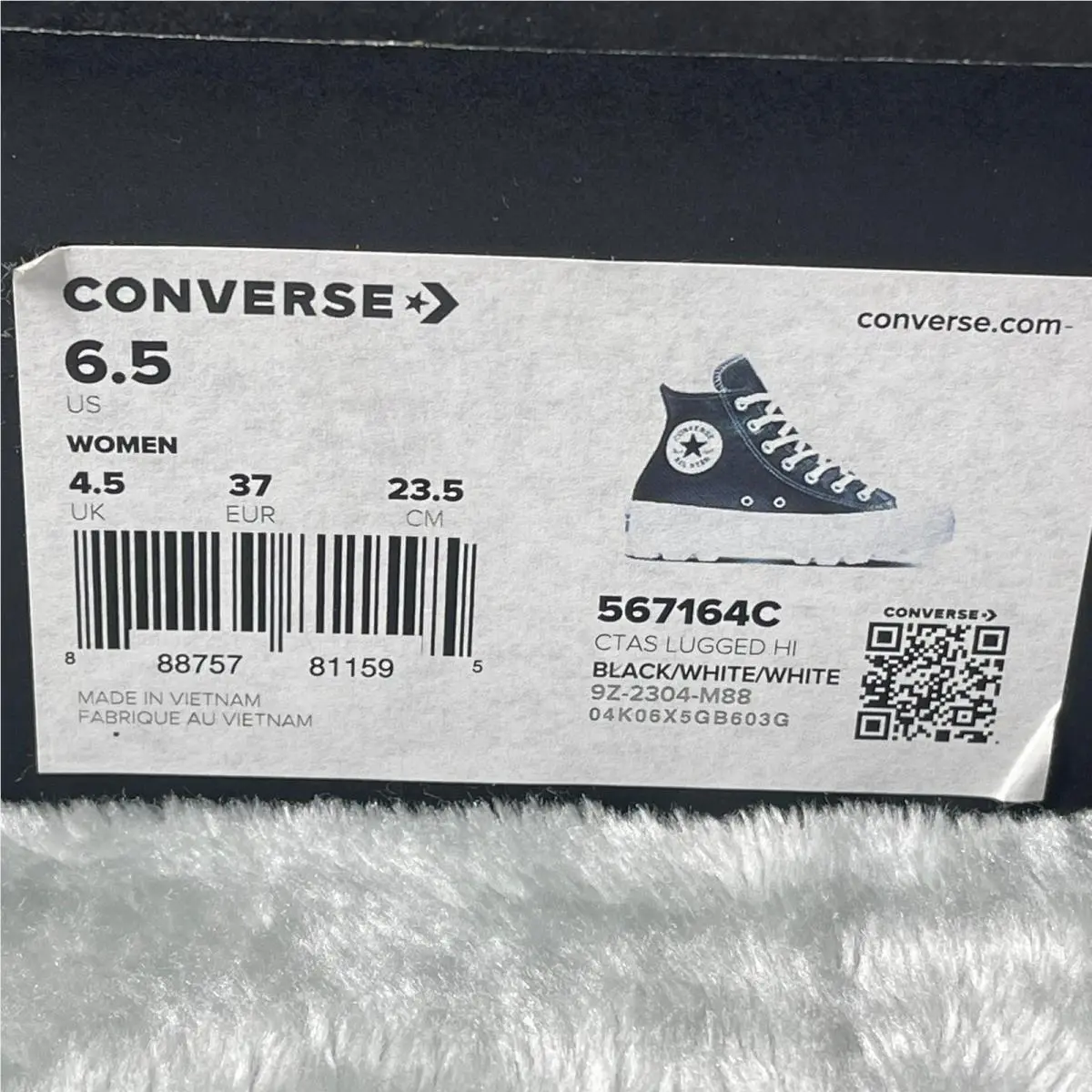 Converse shoes - Converse CTAS Lugged Hi - CTAS Lugged - Black 8