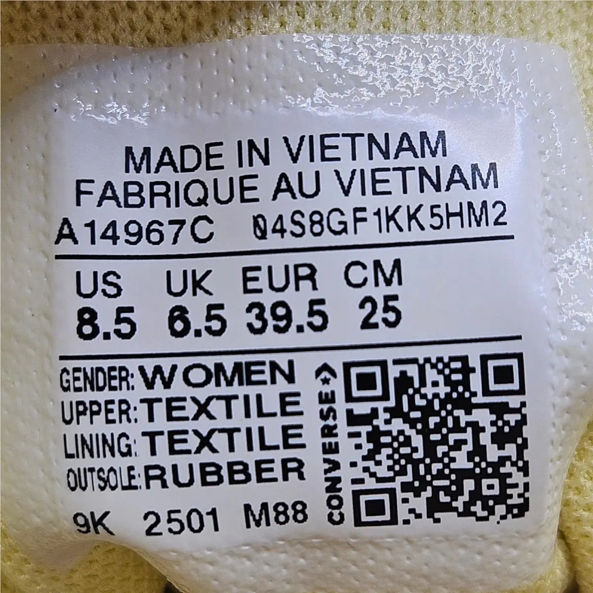 Converse shoes - Yellow 5
