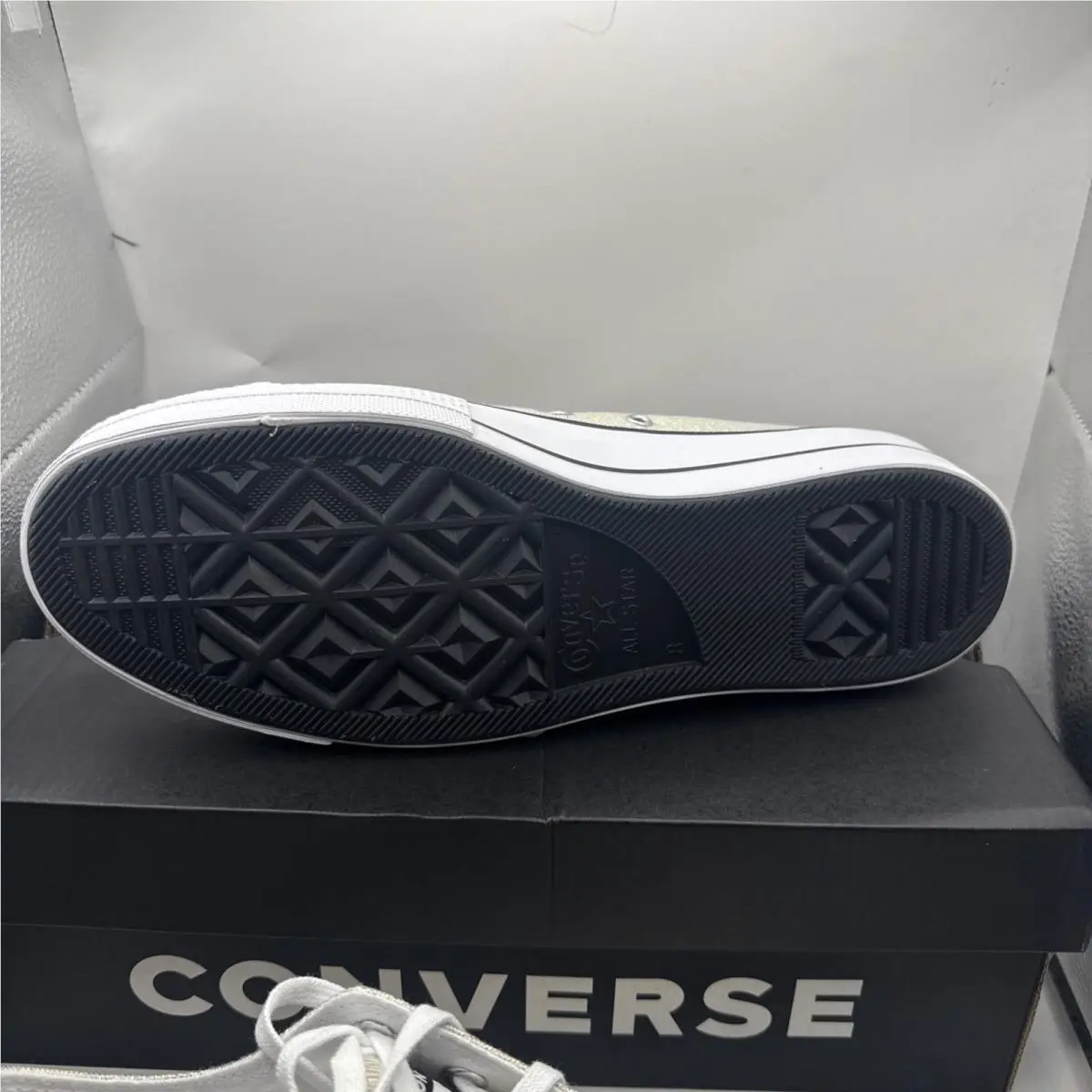 Converse shoes - Converse CTAS Lift OX - CTAS Lift - Gold/White/Black (UPC: 0194432353459) 4