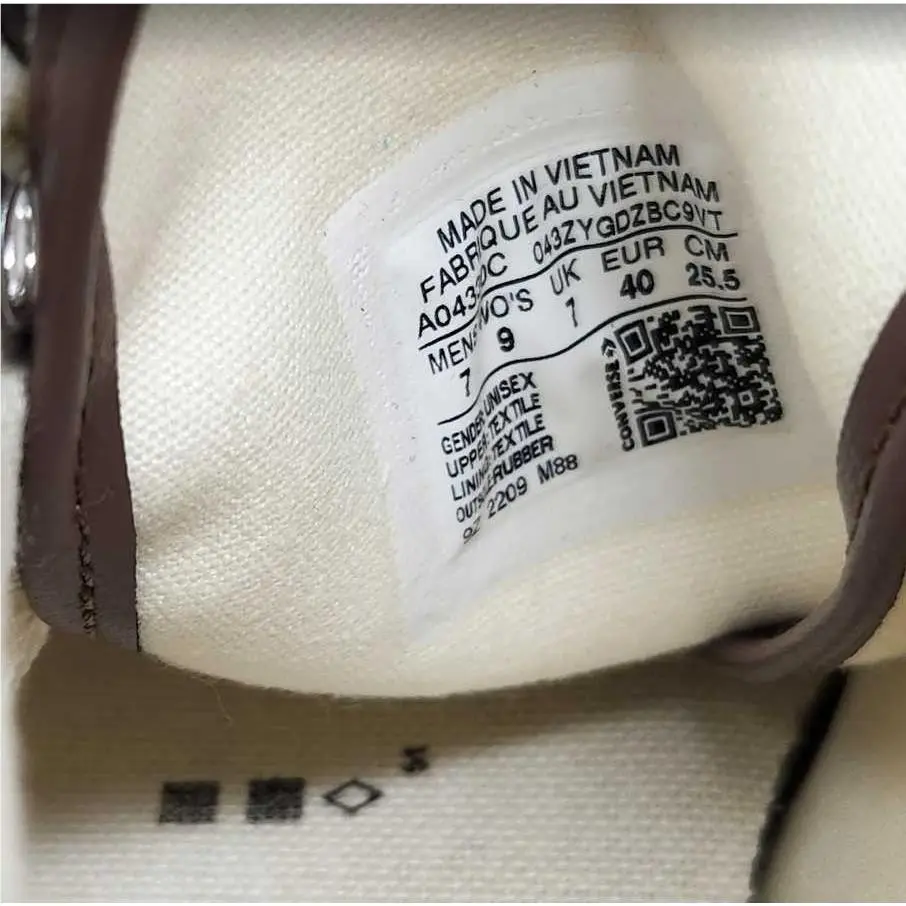 Converse shoes - Ivory 7