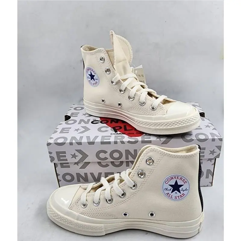 Converse shoes - Milk/Red/Black 4