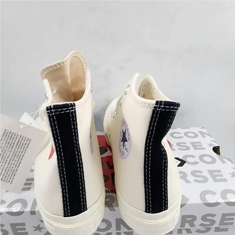 Converse shoes - Milk/Red/Black 5