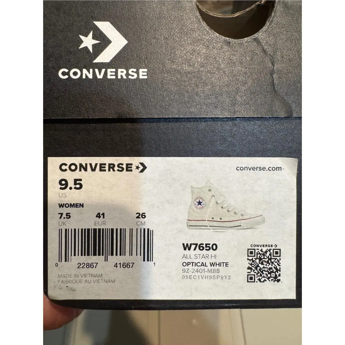 Converse shoes - Converse Chuck Taylor All Star High Top Sneaker - White 6