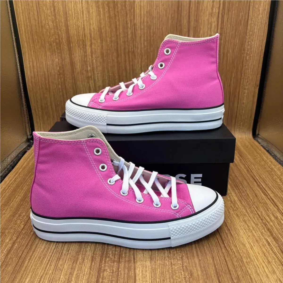 Converse shoes - Converse Chuck Taylor All Star Lift Hi - Pink 0