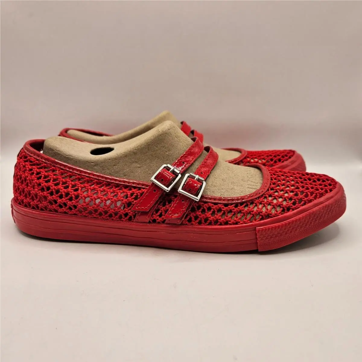 Converse shoes - Red 2