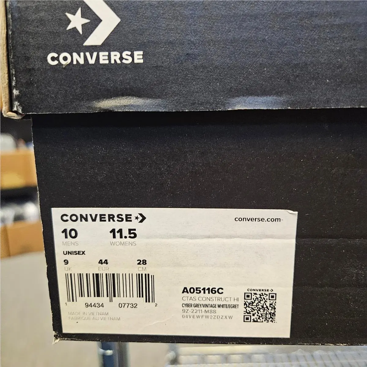 Converse shoes - Gray 4