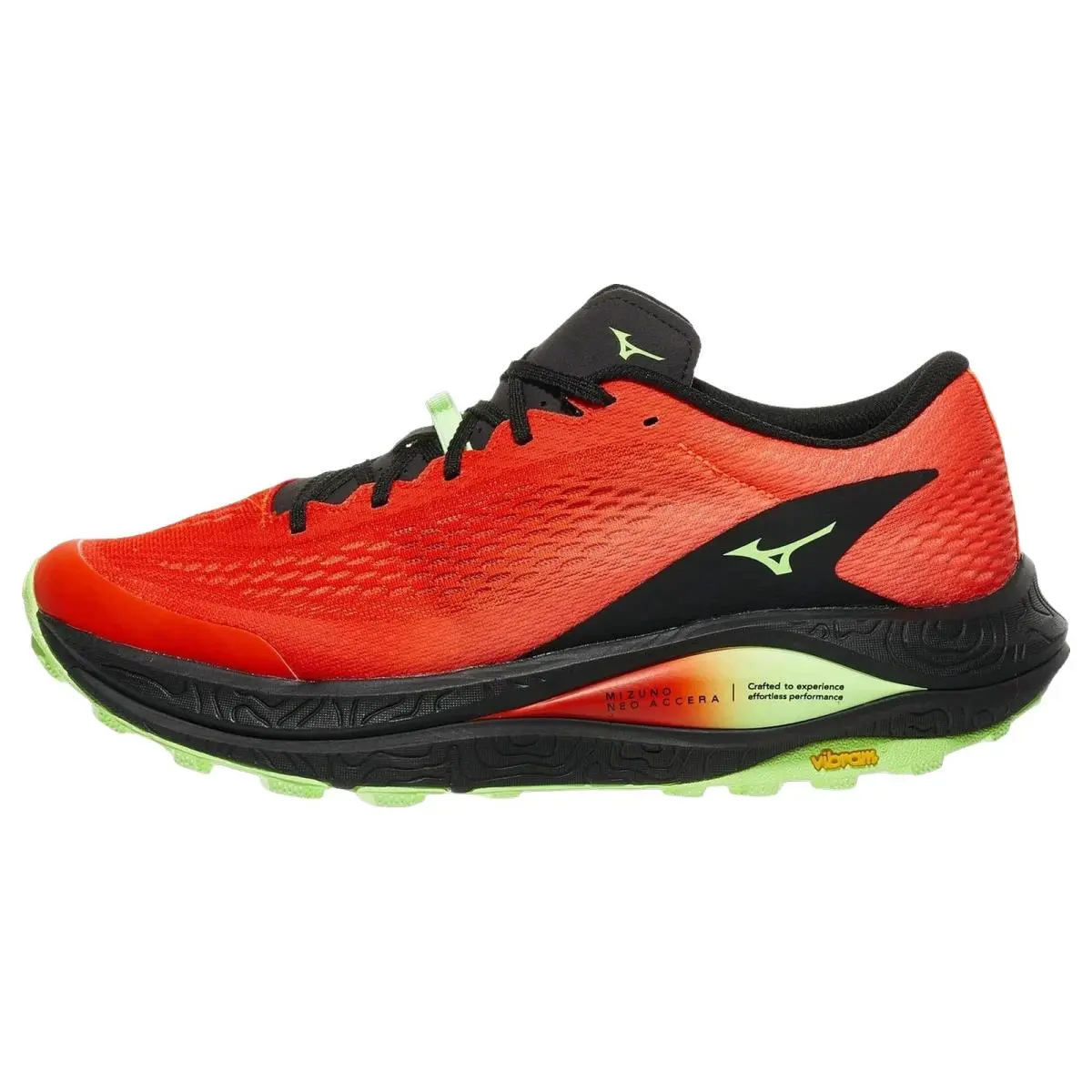 Mizuno shoes - Mizuno Neo Accera - Neo Accera - 4115672790 - Orange.com/Lime Pulp 5
