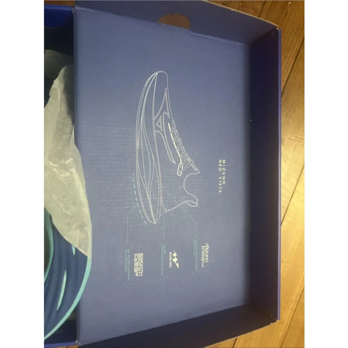 Mizuno shoes - Mizuno Neo Vista - Neo Vista - Blue 1