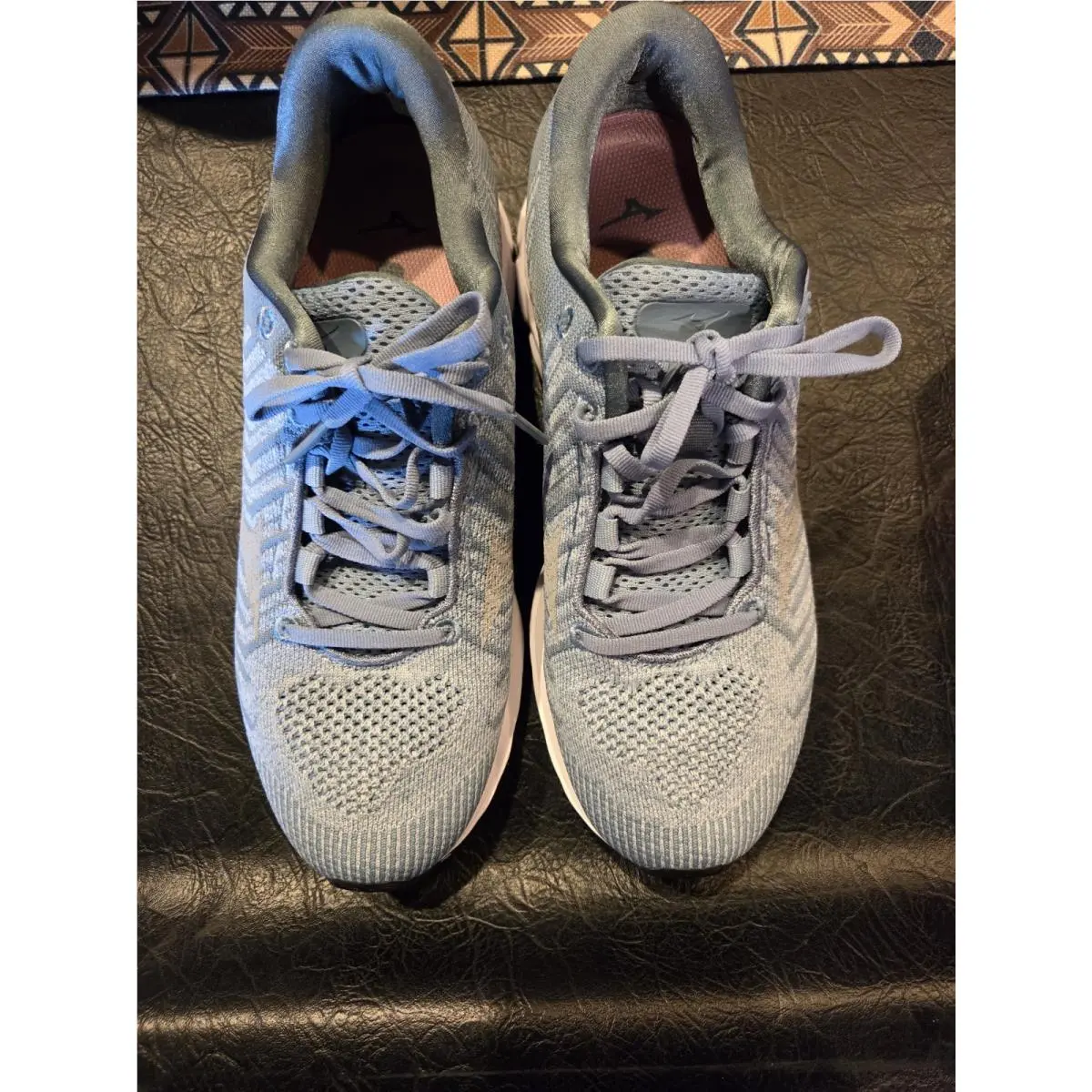 Mizuno shoes - MIZUNO WAVE RIDER WAVEKNIT 3 - Blue 0
