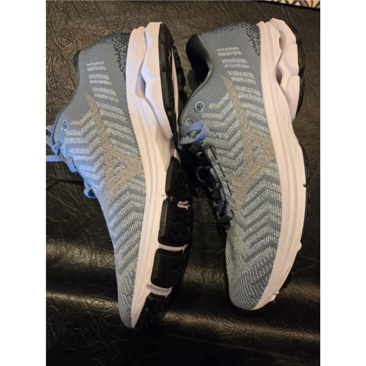 Mizuno shoes - MIZUNO WAVE RIDER WAVEKNIT 3 - Blue 2