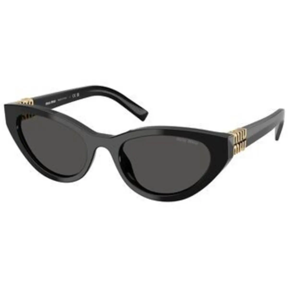Miu MU A 04 SF Black / Dark Grey Polyamide Standard 16K08Z Size 54 Sunglasses by Miu Miu