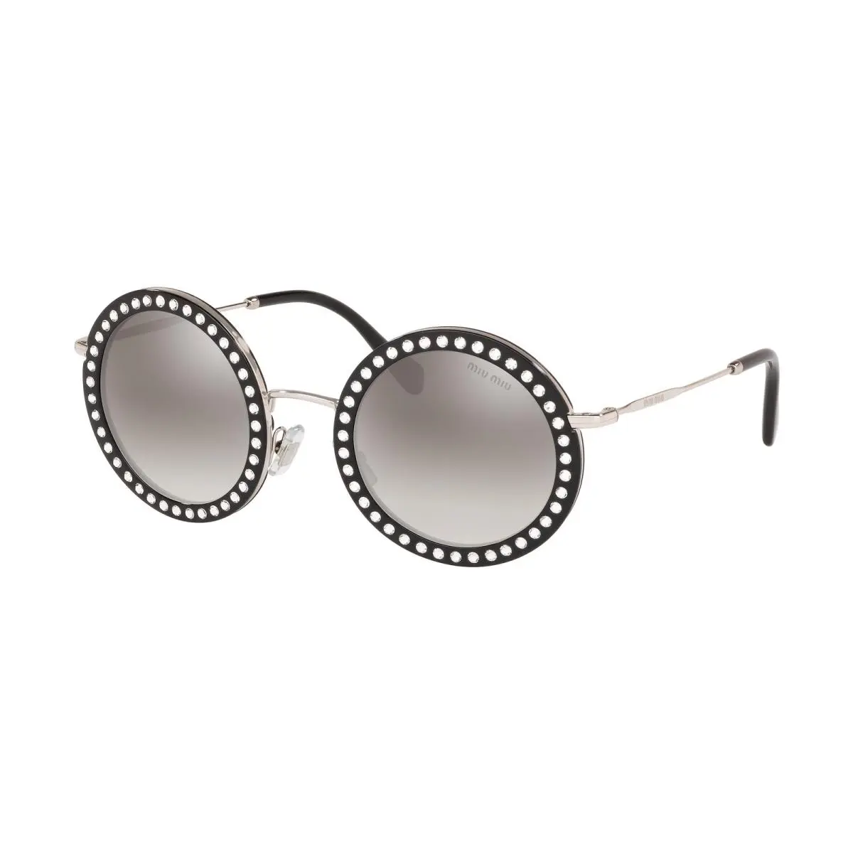 Miu MU 59 US Core Collection Black Gradient 1525O0 Size 48 Sunglasses by Miu Miu
