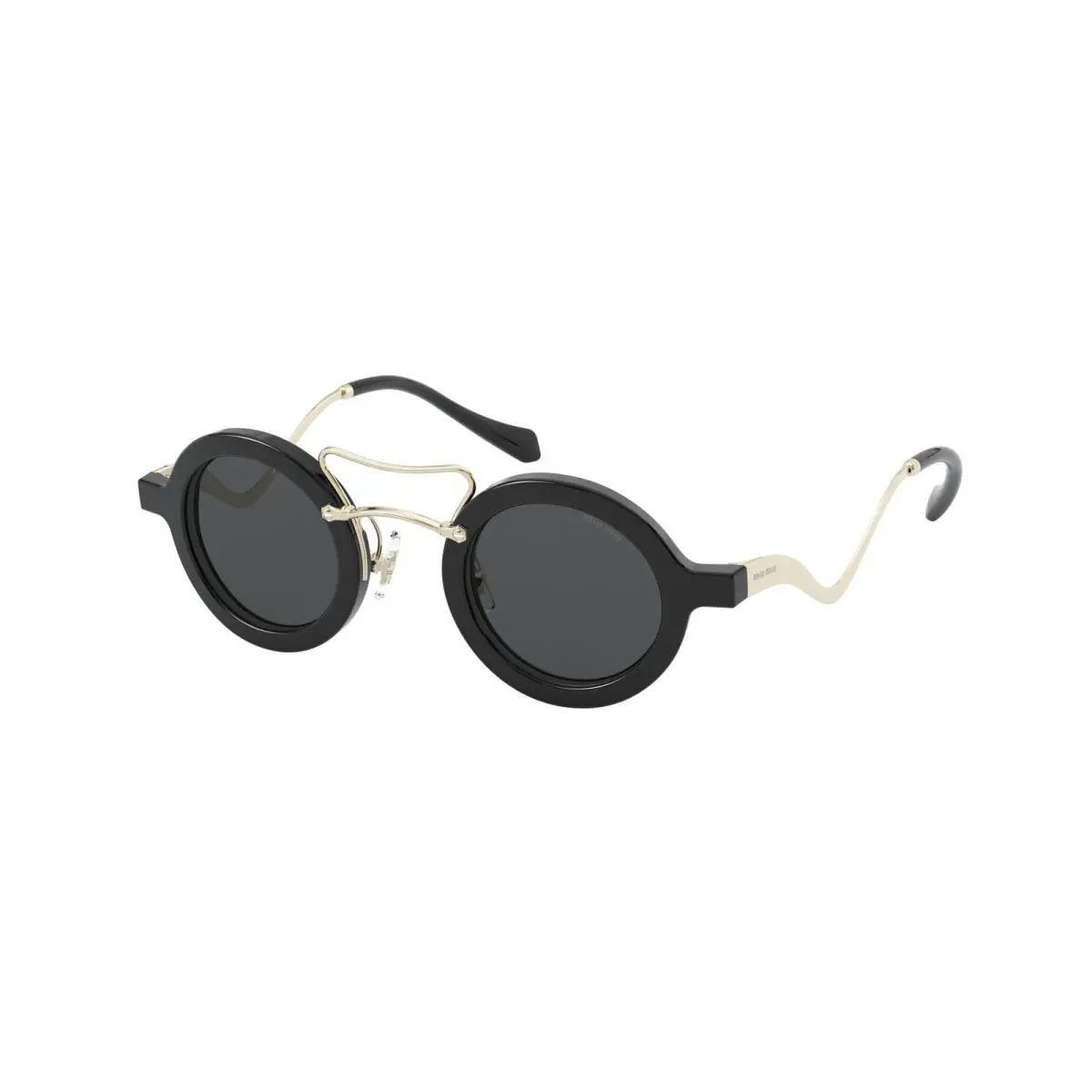 Miu MU 2 VS Special Project Black Grey 1AB5S0 Size 39 Sunglasses by Miu Miu