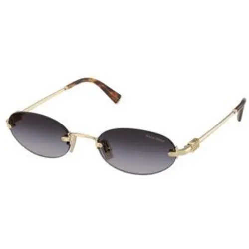 Miu MU A 54 S Pale Gold / Grey Gradient ZVN5D1 Size 51 Sunglasses by Miu Miu