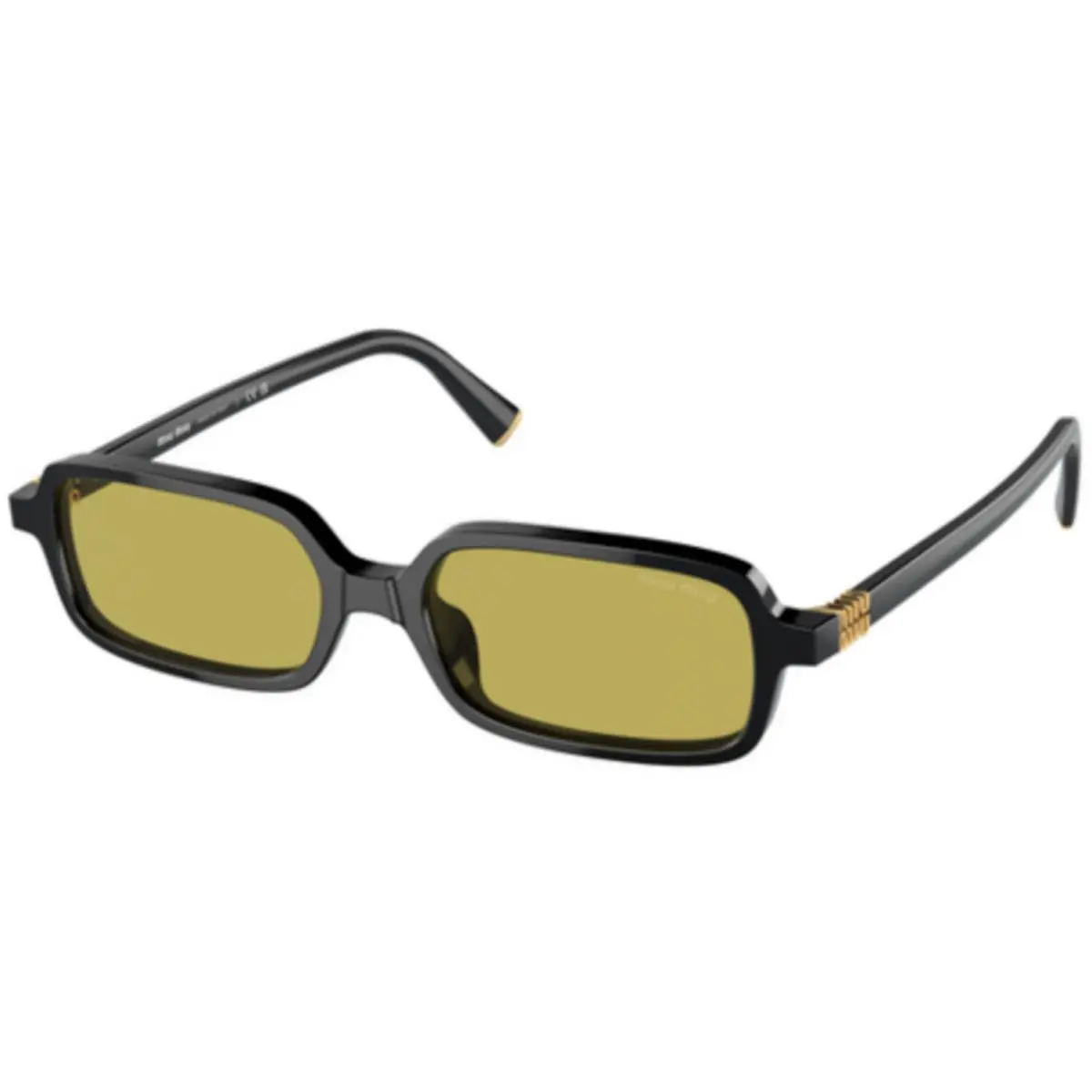 Miu MU 11 Zsf Black Olive Green 16K07O Size 52 Sunglasses by Miu Miu