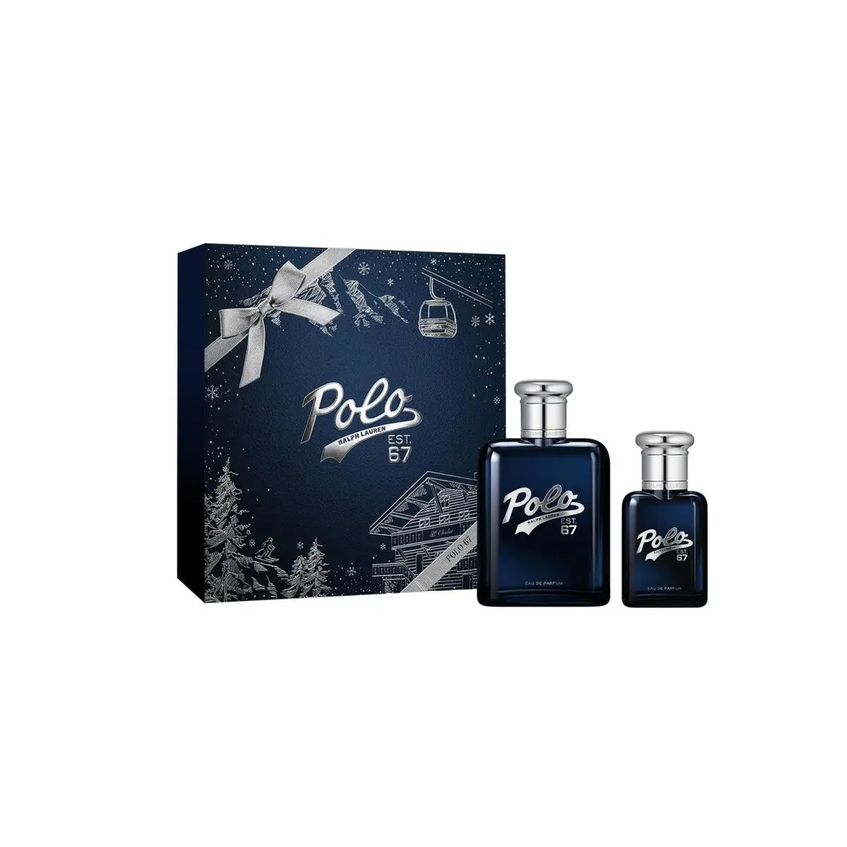 Ralph Lauren Polo 67 Eau de Parfum Woody Solar Cologne Holiday Gift Set