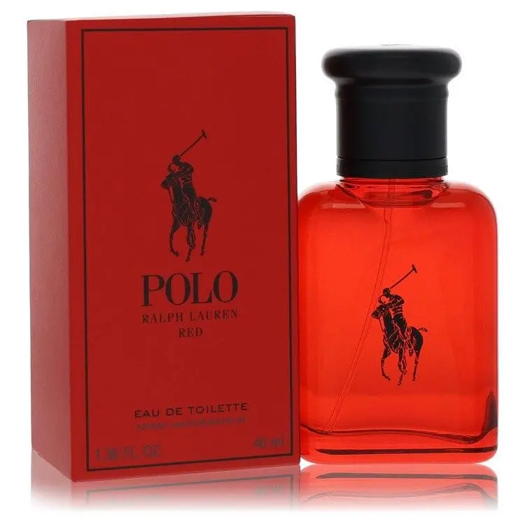 Polo Red by Ralph Lauren Eau De Toilette Spray 1.3 oz For Men