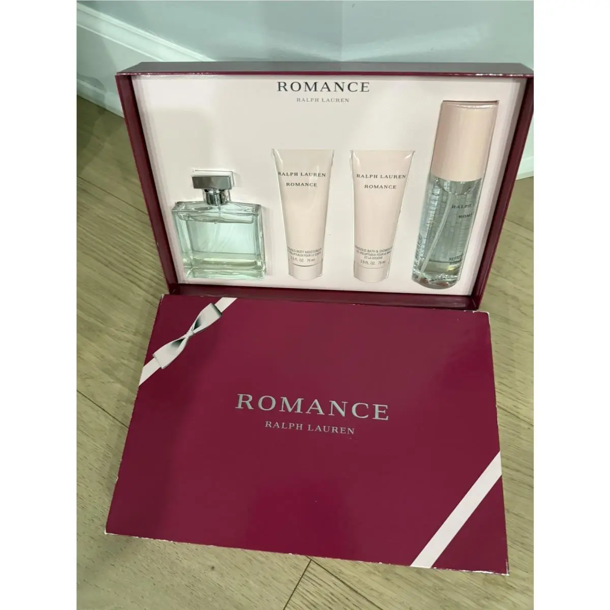 Romance Ralph Lauren 3.4 OZ Eau DE Parfum 4-PIECE Gift Set
