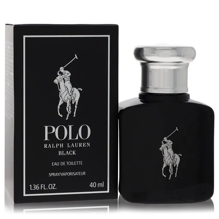 Ralph Lauren Polo Black Eau De Toilette 40ml 1.4 oz Spray Fragrance For Men