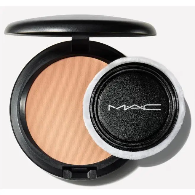Mac Blot Pressed Powder Compact w/ Puff Applicator Formula -pick Shade Medium Dark by MAC Cosmetics