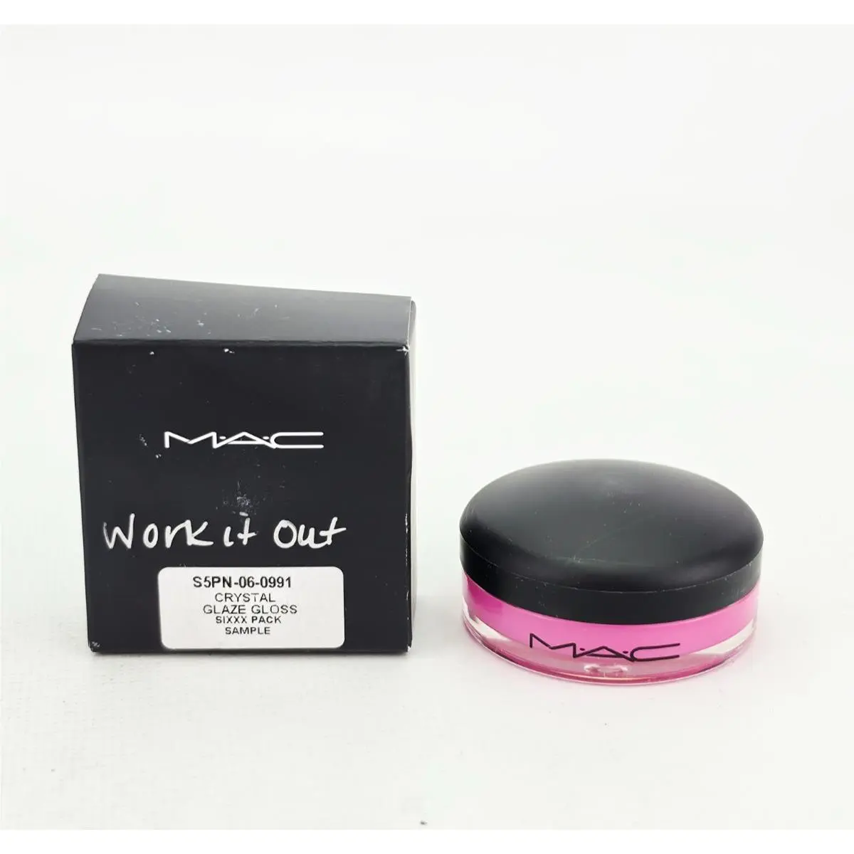Mac Work It Out Crystal Glaze Gloss Jelly Lip Gloss Sixxx Pack by MAC Cosmetics
