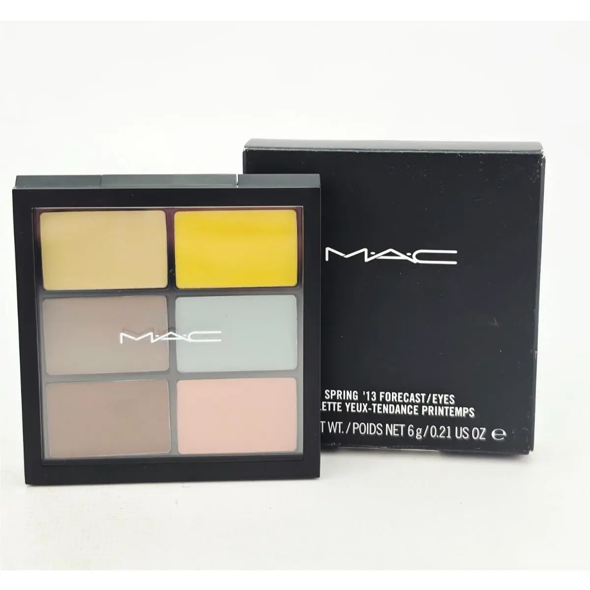 Mac Spring 13 Forecast Eye Shadow Palette Eye Cream Sunshine Top Soil April Mist by MAC Cosmetics