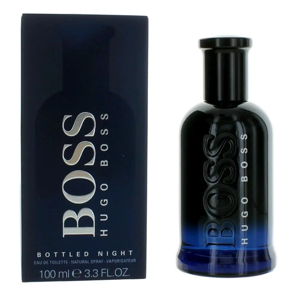 Boss Bottled Night  3.3 oz Edt Spray For Men by Hugo Boss