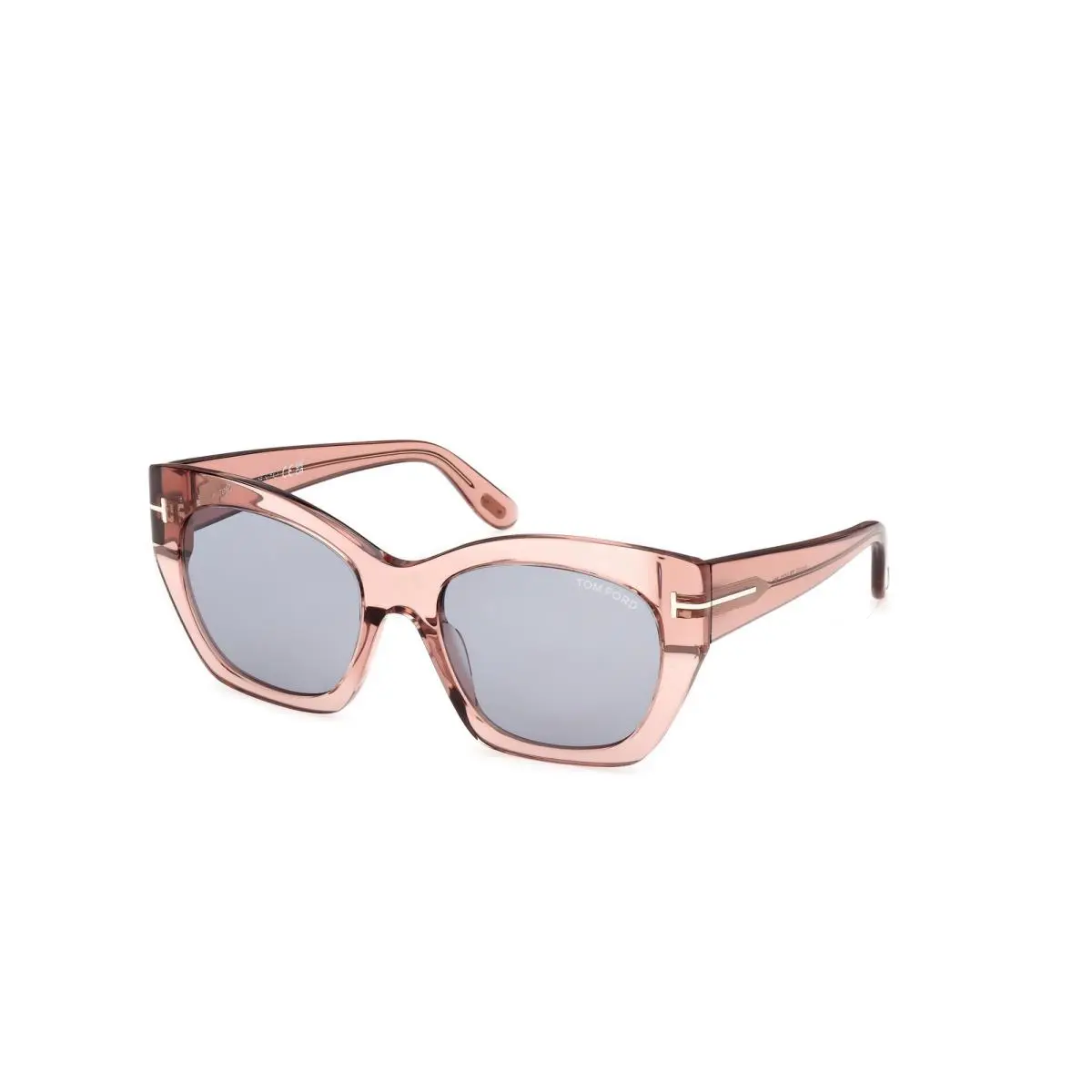 FT 1422 Shiny Light Pink / 72A Size 54 Sunglasses by Tom Ford