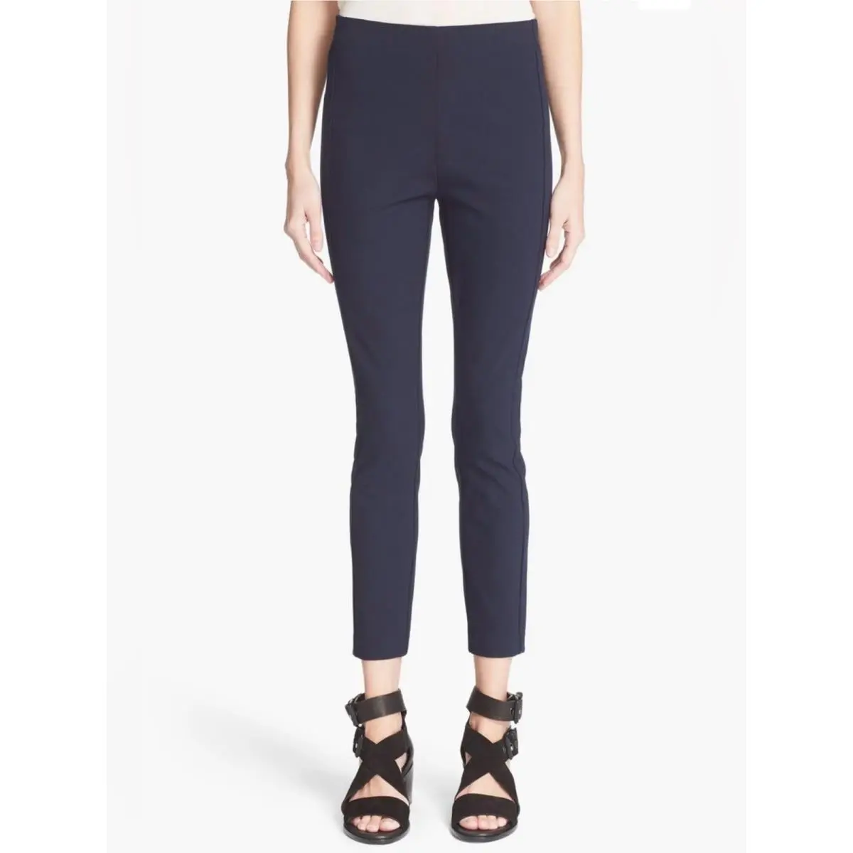 Rag Bone Black Simone Slim Ankle Pant Size 6 by Rag & Bone