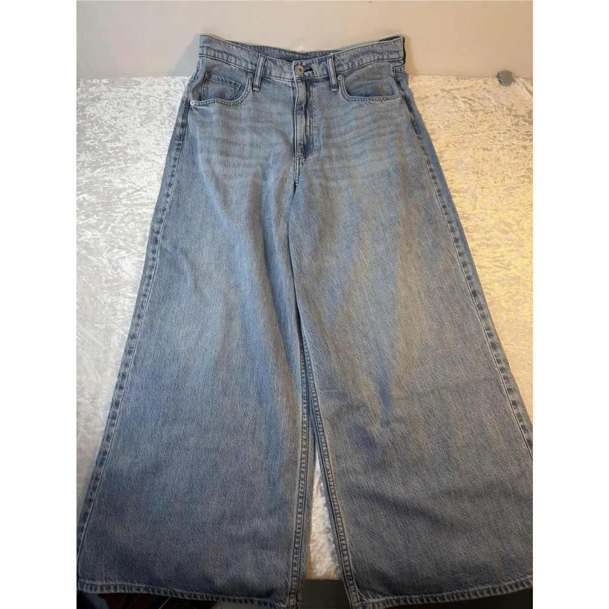 Rag Bone The Serena Jeans Womens 30 High Rise Crop Wide Leg by Rag & Bone
