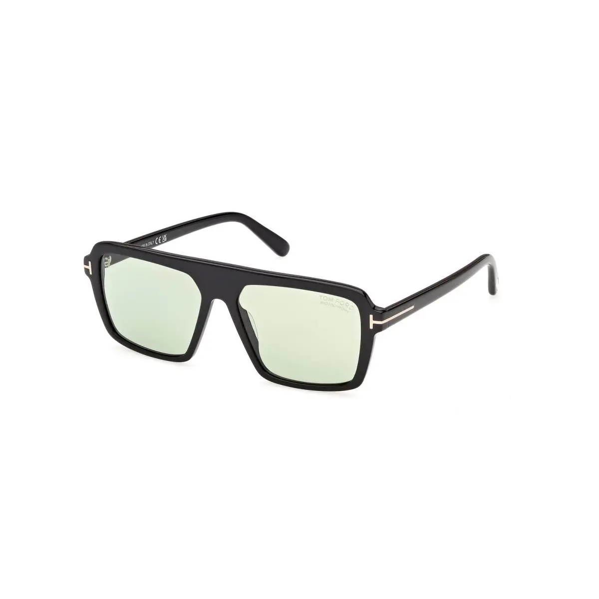 FT 1176 Shiny Black / 01N Size 56 Sunglasses by Tom Ford