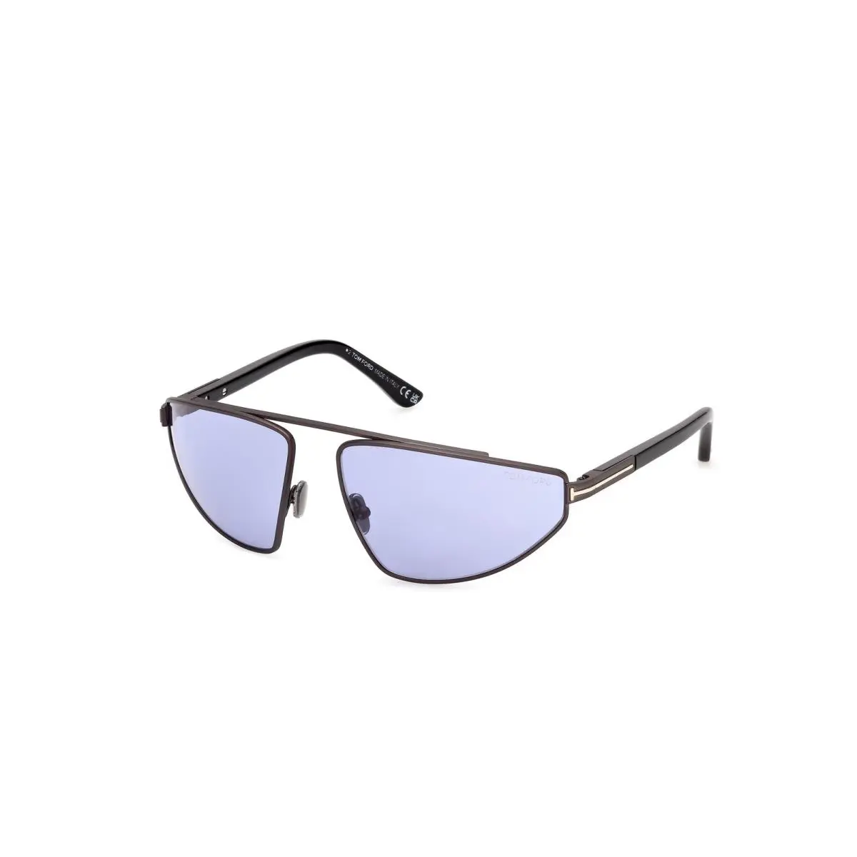 FT 1399 Matte Dark Ruthenium / 13Y Size 64 Sunglasses by Tom Ford