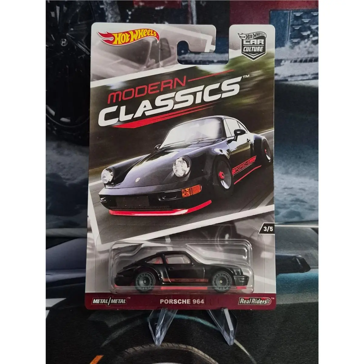 Hot Wheels 2017 Car Culture Modern Classics Porsche 964 3/5 Case Included